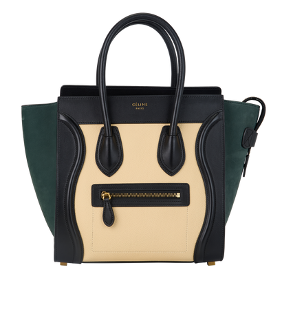 Micro Tri-Color Luggage, front view